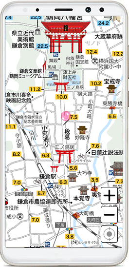 ベスト 鎌倉 地図 イラスト 無料で使える かわいい テンプレート素材