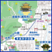 Kinkakuji・Ryoanji・Nin-naji Tourist map