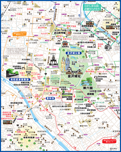 Jungle Maps Map Of Japan Kanazawa