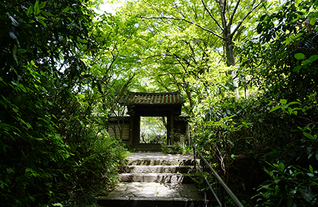 瑞泉寺門前