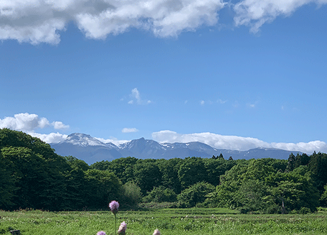 ２０２４０５０９新雪が輝く那須連山