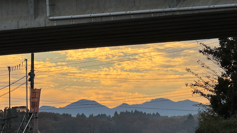 20251111夕焼け