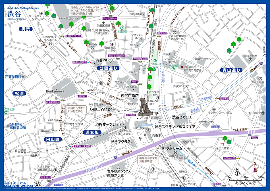 地図渋谷