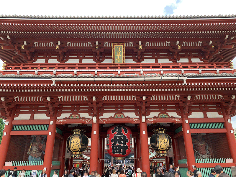 Sensoji Temple Kaminarimon Gate