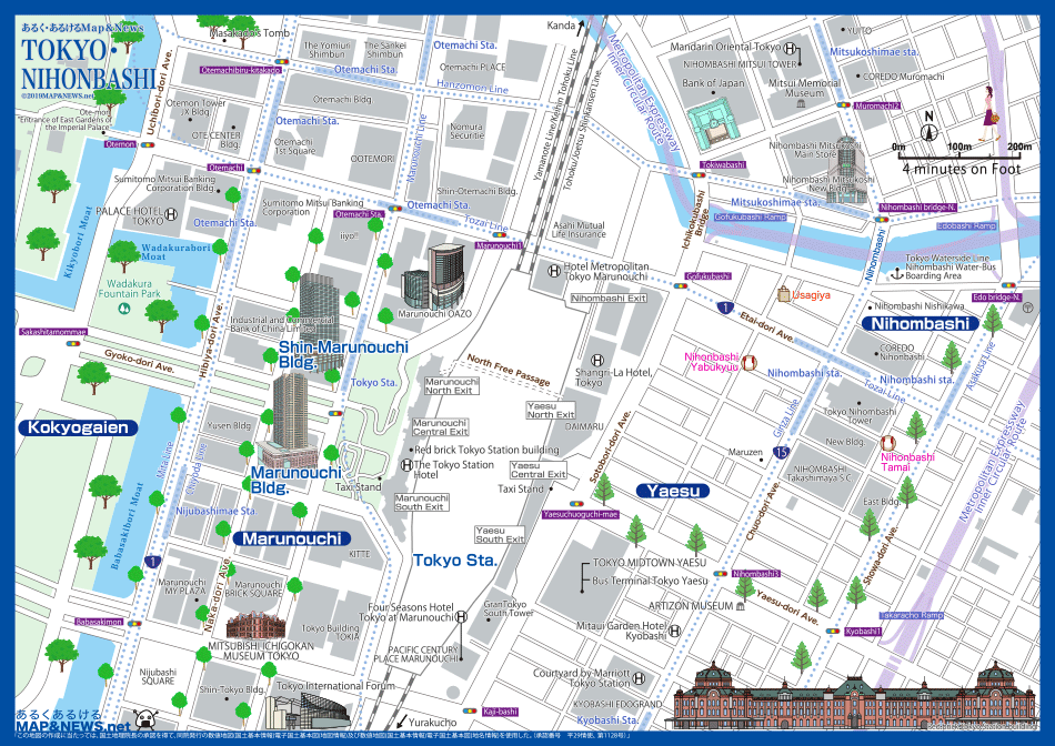 TOKYO・NIHONBASHI MAP